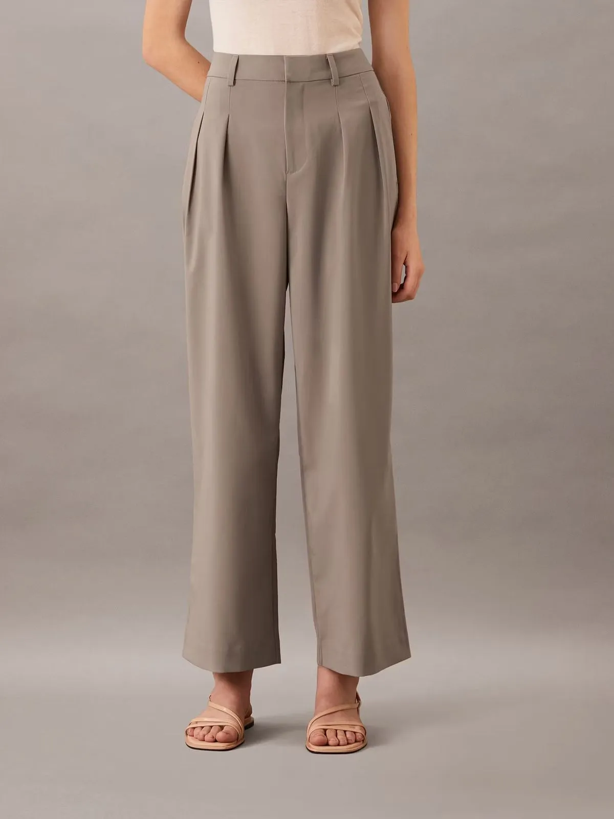 Pantalón tailored de pierna ancha - Imagen 2