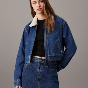 Chaqueta Sherpa Denim