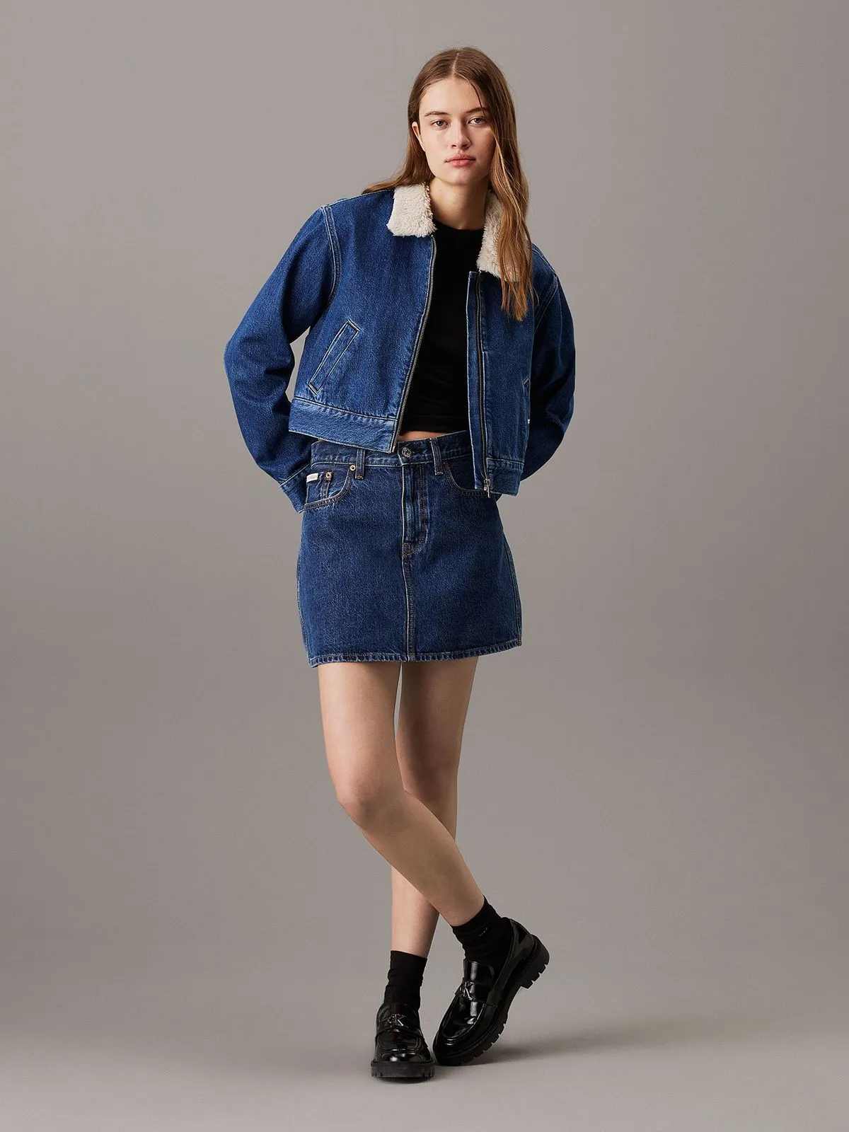 Chaqueta Sherpa Denim - Imagen 3