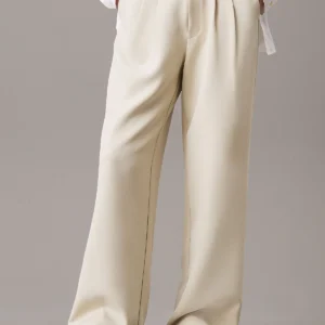 Pantalón Stretch Crepe Straight