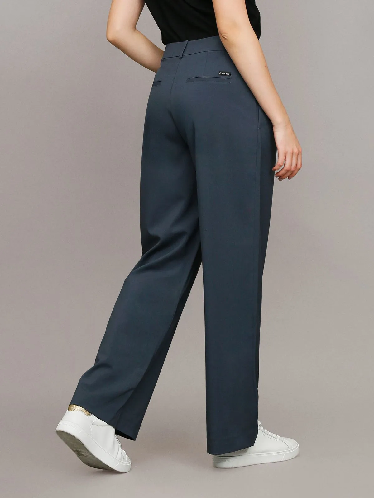 Pantalón tailored de pierna ancha - Imagen 4