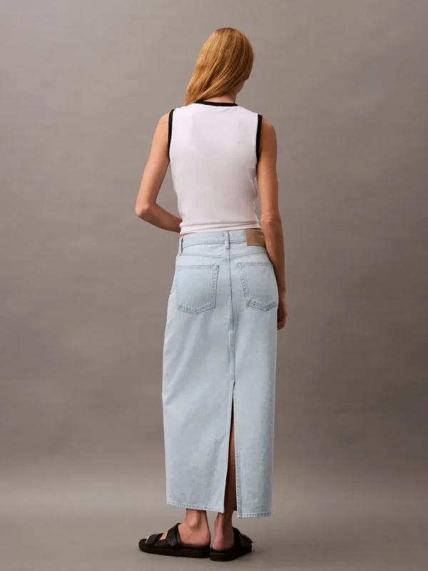 Falda Denim Maxi - Imagen 3