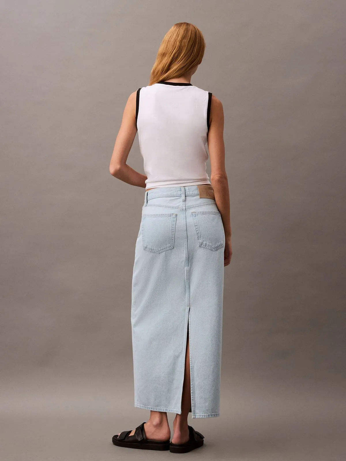 Falda Denim Maxi - Imagen 3